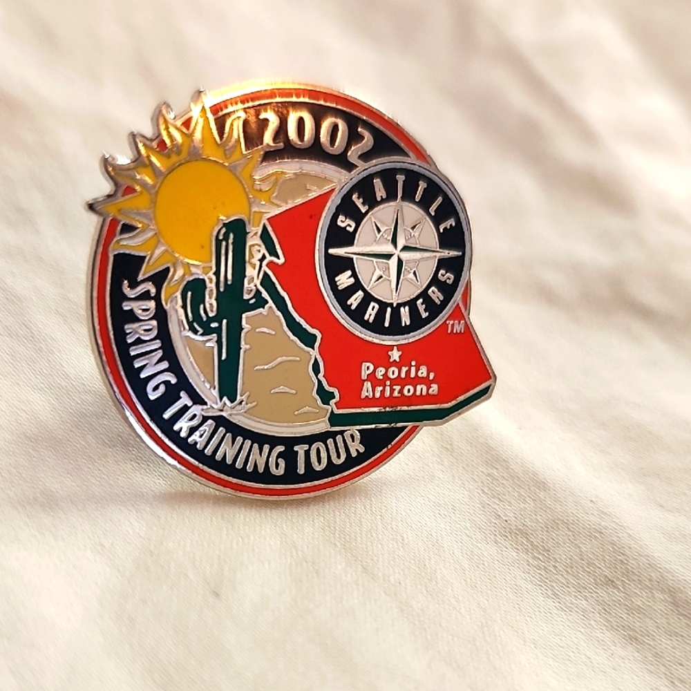 Seattle Mariners 2002 Spring Training Tour Lapel/Hat Pin Jewelry/Accessories